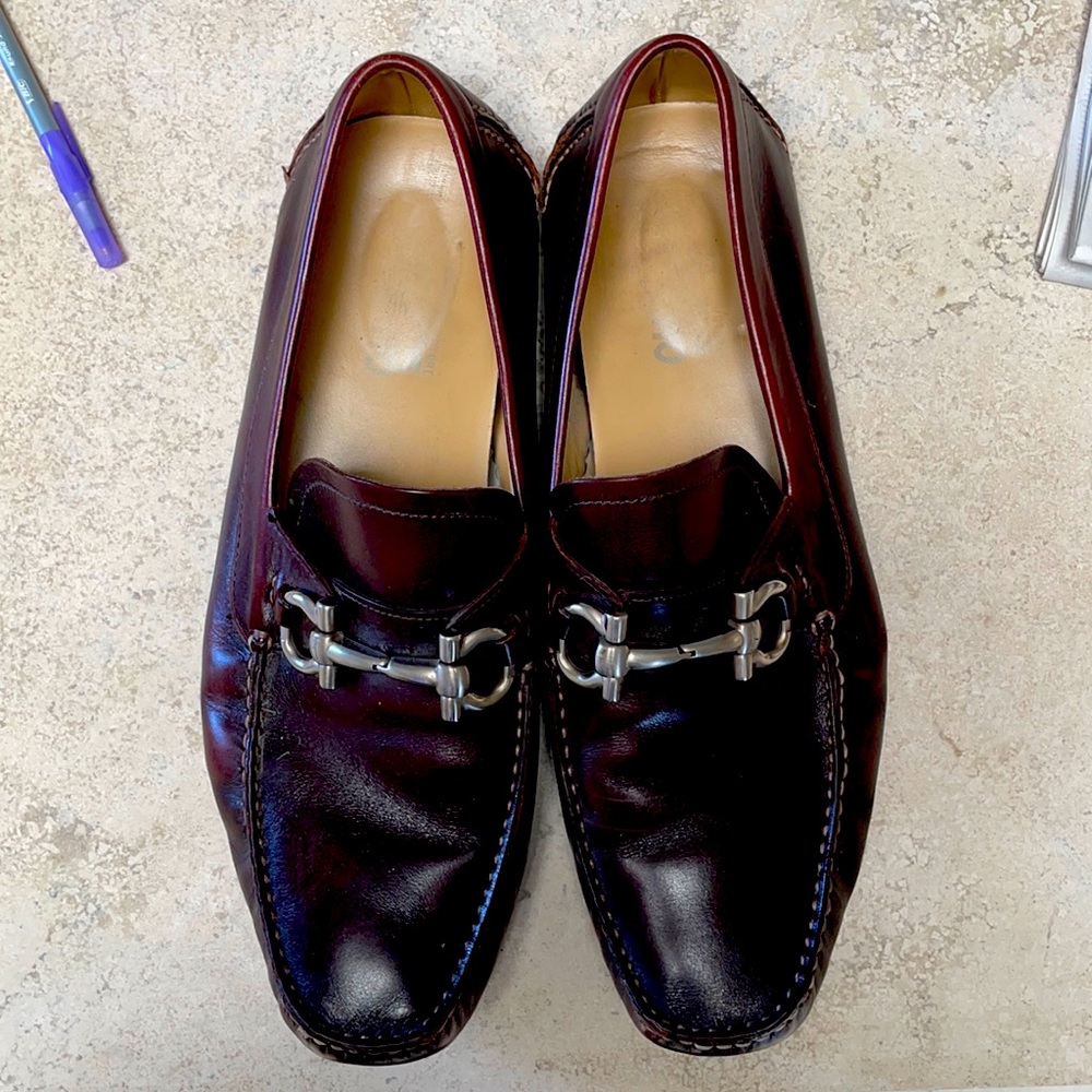 Salvaroe Farragamo loafers drivers size 10.5